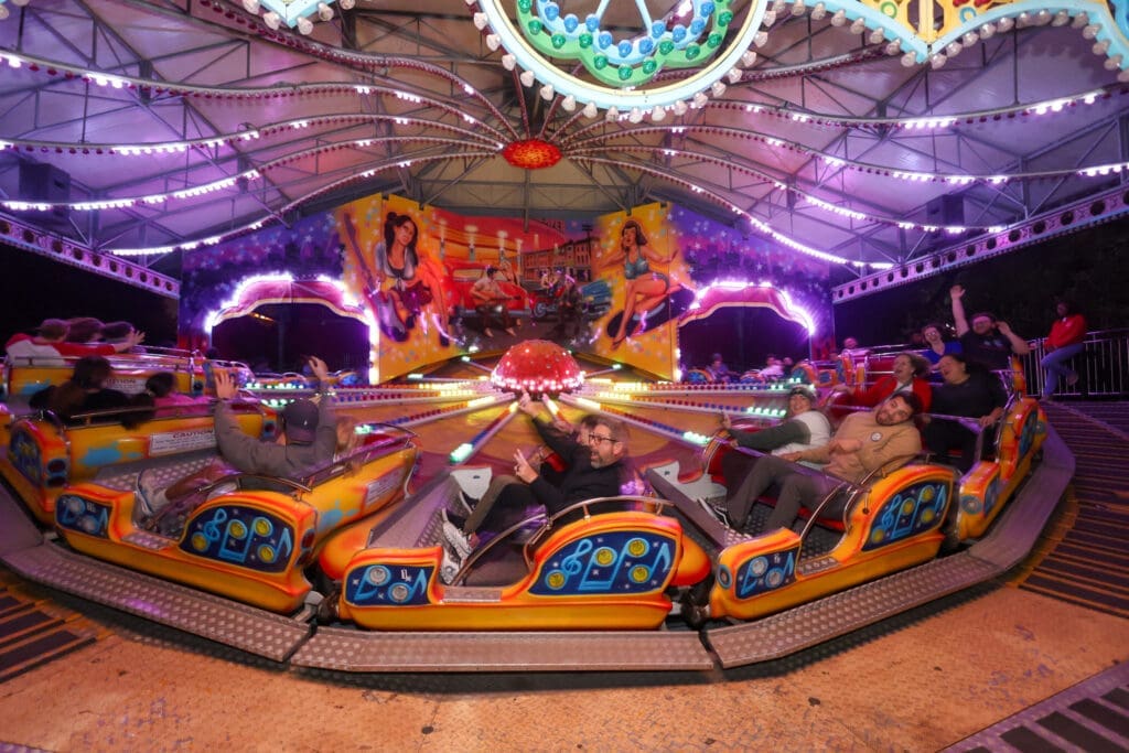 City Park Illuminates Amusement Park in July - New Orleans City Park